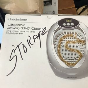 Brookstone ultra sonic jewelry cleaner.